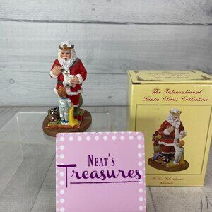 The International Santa Claus Collection Handcrafted Monaco Father Christmas